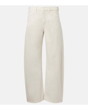 Nili Lotan Hose Tribeca Aus Baumwoll-Twill - Weiß