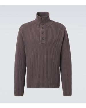 Our Legacy Polopullover Navigator Aus Baumwolle - Grau