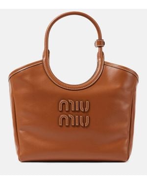 Miu Miu Borsa Ivy - Marrone