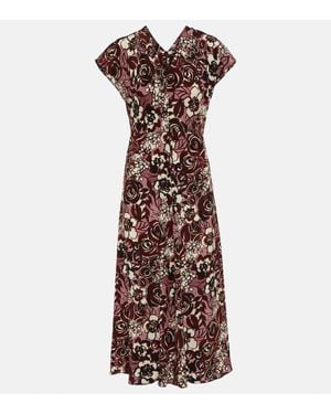 Max Mara Abito Midi Affetto - Viola