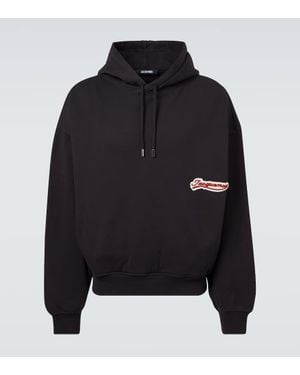 Jacquemus Hoodie Montaigne Aus Baumwolle - Blau