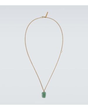 Dries Van Noten Halskette - Blau