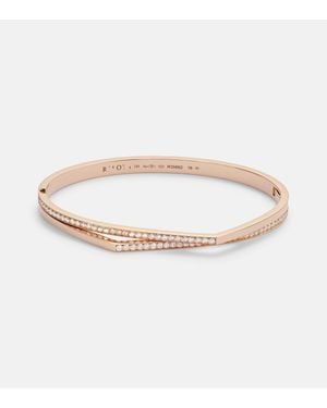 Repossi Antifer 18Kt Rose Bracelet With Diamonds - White