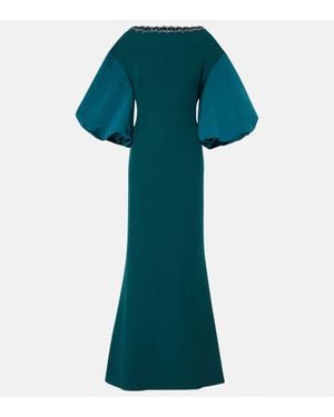 Safiyaa Verzierte Robe - Grün