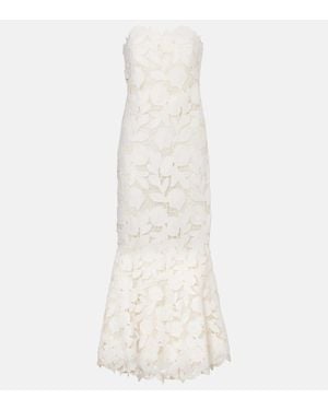 Jonathan Simkhai Valetta Embroidered Midi Dress - White