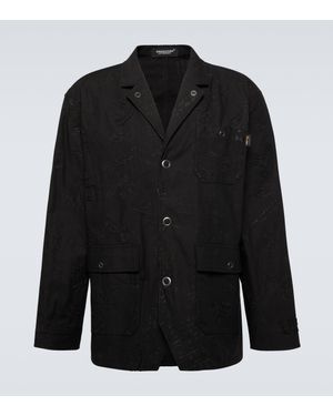 Undercover Cotton-Blend Jacket - Black