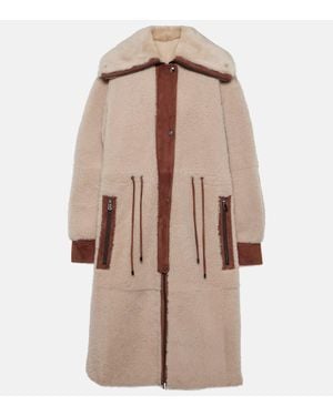 Bogner Mantel Gritt Aus Shearling - Braun