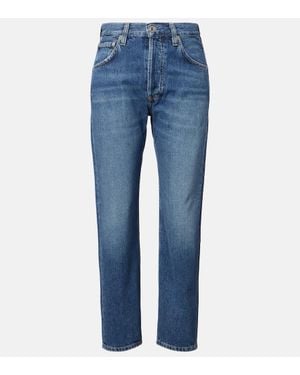 Citizens of Humanity Winslow Mid-Rise Straight Jeans - Blue
