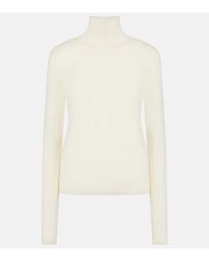 Rohe Top Aus Jersey - Weiß