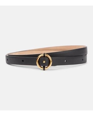 Loro Piana Guertel Helm Aus Leder - Natur