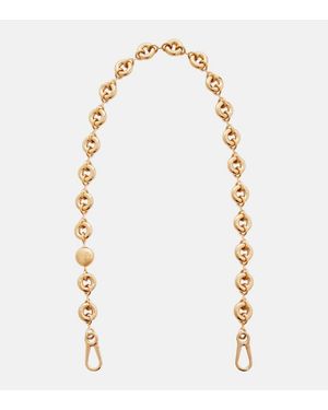 Loewe Donut Chain Bag Strap - White