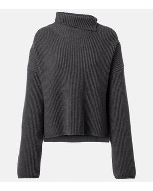 JOSEPH Pullover Aus Wolle, Kaschmir Und Seide - Schwarz