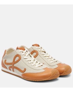 Loewe Zapatillas Ballet Runner 2.0 De Ante - Blanco