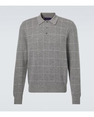 Ralph Lauren Polopullover Aus Kaschmir - Grau