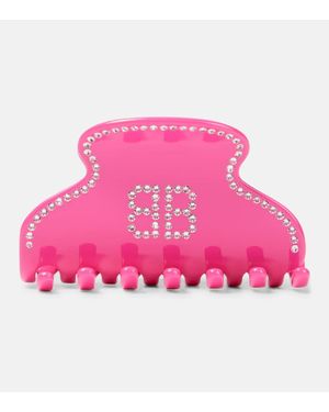 Balenciaga Barrette A Ornements Holli Bb - Rose