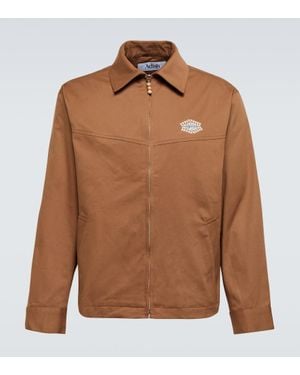Adish Chaqueta Kharaz En Sarga De Algodon - Marrón