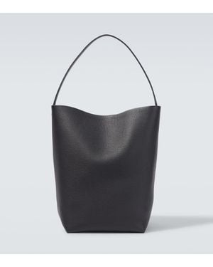 The Row Tote Bag N/S Park Large Aus Leder - Schwarz