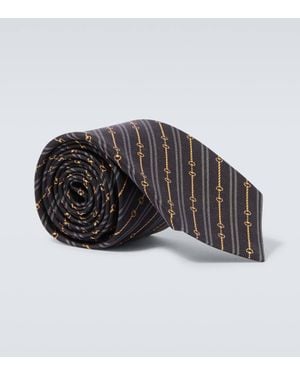 Gucci Silk Tie - Black