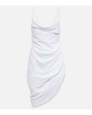 Jacquemus Saudade Mini Kleid - Weiß