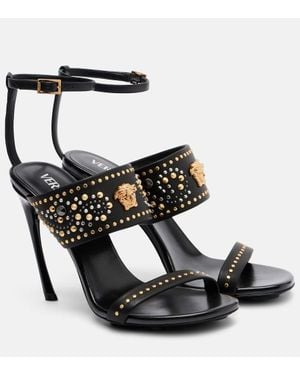 Versace Sandali La Medusa 105 - Nero