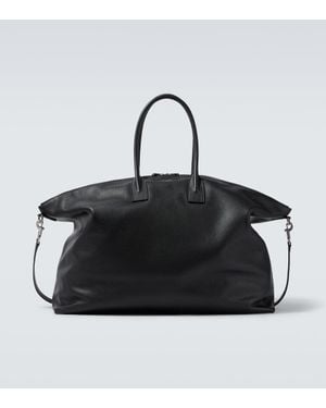 Saint Laurent Giant Leather Duffel Bag - Black