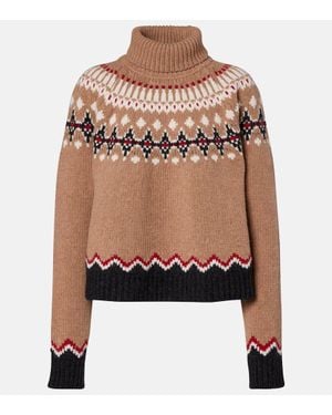 Alanui Pullover Sweet Winter Aus Schurwolle - Schwarz