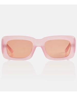 The Attico X Linda Farrow Sonnenbrille Marfa - Pink