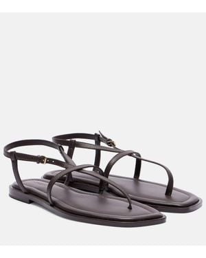 A.Emery Sandalen Remly Aus Leder - Schwarz