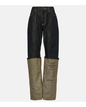 Jean Paul Gaultier Jeans a gamba larga - Grigio