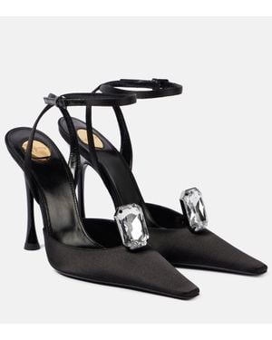 Saint Laurent Pumps Slingback Harlow 110 - Nero