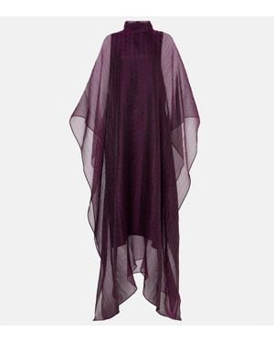 ‎Taller Marmo Kaftan Mirage Aus Crepe - Lila