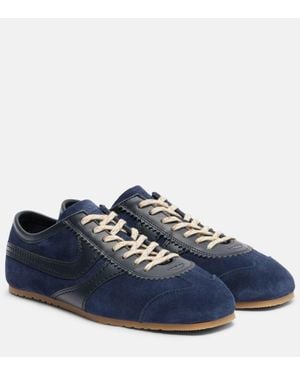 Dries Van Noten Suede Trainers - Blue