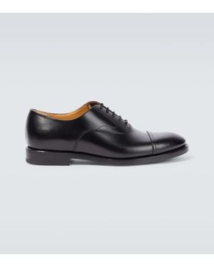 Brunello Cucinelli Schnuerschuhe Aus Leder - Schwarz
