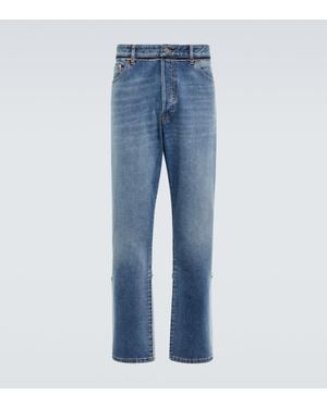 Valentino Straight Jeans - Blau