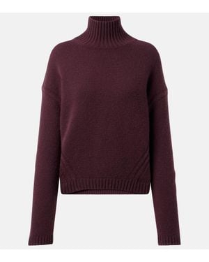 JOSEPH Cashmere Turtleneck Jumper - Purple