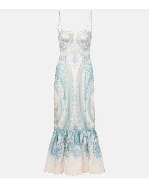Zimmermann Paisley Illuminate Maxi Dress - Blue