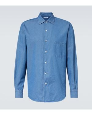 Loro Piana Andre Denim Shirt - Blue