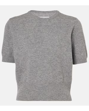 Maison Margiela Pullover Aus Wolle - Grau