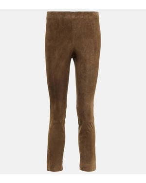 Vince Suede Trousers - Multicolour