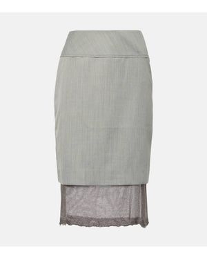 JACQUES WEI Gonna Midi - Grigio