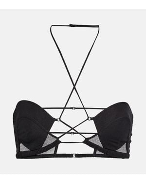 Nensi Dojaka Bralette - Nero