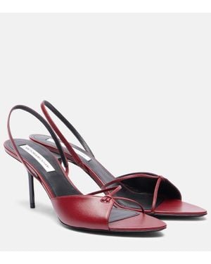 Victoria Beckham 75 Leather Sandals - Pink
