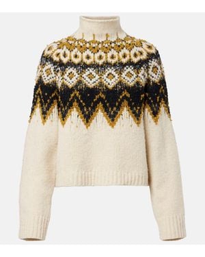 Proenza Schouler Label Lizzy Turtleneck Jumper - White