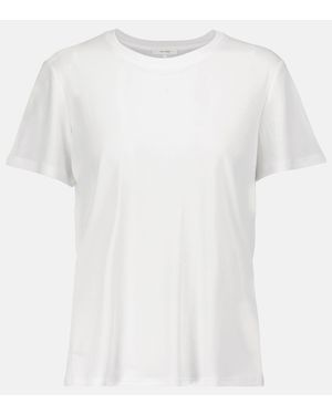 The Row Wesler Cotton-jersey T-shirt - White