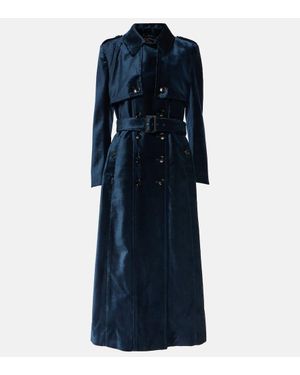 Tom Ford Trench in velluto - Blu