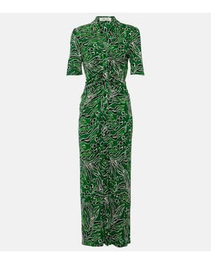 Diane von Furstenberg Abito Midi - Verde