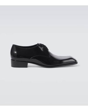 Saint Laurent Schnuerschuhe Vadim Aus Leder - Schwarz