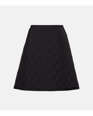 Jil Sander Minirock Saglia - Schwarz