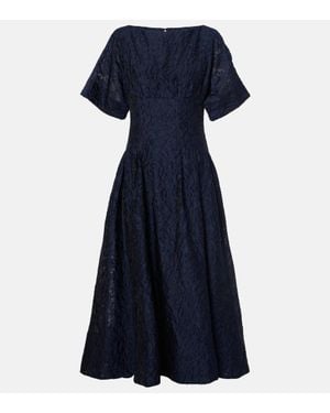 Jonathan Simkhai Rosalie Midi Dress - Blue