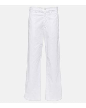Nili Lotan Hose Eliot Boy Aus Baumwoll-Twill - Weiß